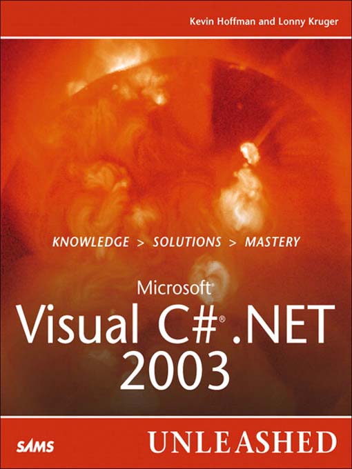 Cover image for Microsoft Visual C# .NET 2003 Unleashed